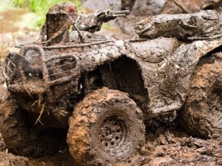 ATV in Mud