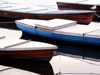 Boats in Winter